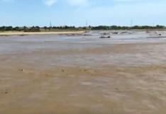 Lambayeque: viviendas en peligro de caer tras crecida del río Reque en Chiclayo | VIDEO