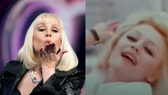 Raffaella Carrà grabó 25 álbumes de estudio. Ella falleció a los 78 años. Fotos: AP/ YouTube.