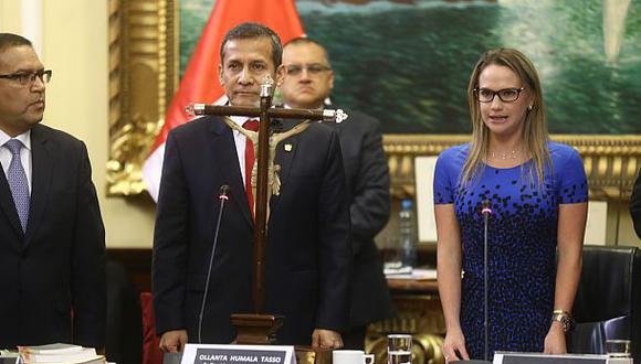El ex presidente Ollanta Humala ser&aacute; citado nuevamente a declarar a la Comisi&oacute;n de Defensa, as&iacute; lo anunci&oacute; su titular, la congresista aprista Luciana Le&oacute;n. (Foto: Congreso)