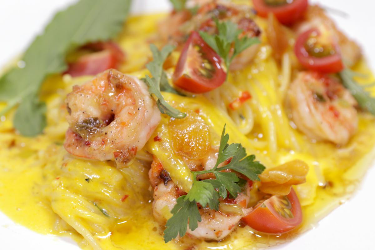 Somos receta: spaghetti con mariscos y crema de ají amarillo | SOMOS | EL  COMERCIO PERÚ
