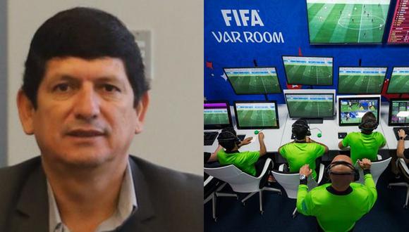 Agustín Lozano señaló que es una incógnita fecha de la implementación del VAR. Foto: FPF/FIFA.
