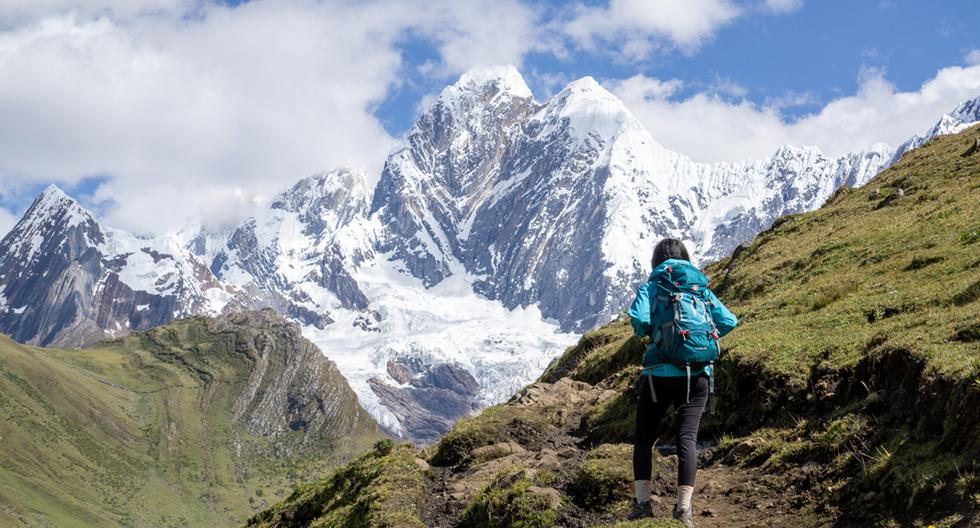 A través de sus redes sociales, Tania Naula comparte los circuitos de trekking que realiza. Foto: archivo personal