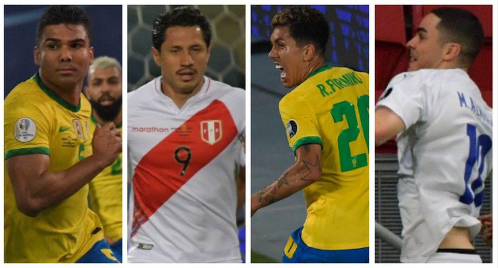 El equipo ideal de la fecha 4 de la Copa América, para SofaScore. (Foto: AFP / Jesús Saucedo -GEC)