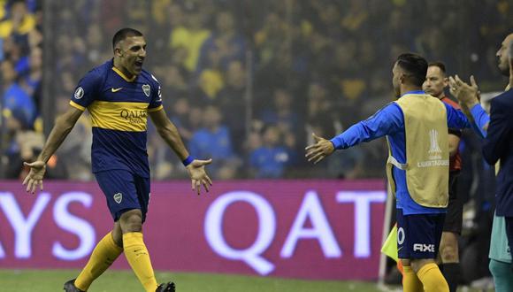 Boca Juniors derrotó por 2-0 al Atlético Paranaense y con un 3-0 global accedió a los cuartos de final de la Copa Libertadores 2019, instancia en la que se medirá a Liga de Quito. (Foto: AFP)