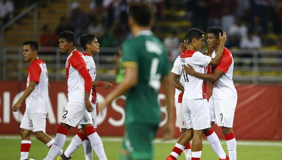 Perú venció 3-1 a Bolivia por el Sudamericano Sub 17. | Foto: Francisco Neyra/GEC