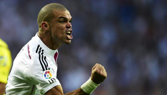Pepe defendió los colores de Real Madrid durante diez temporadas (Foto: AFP).