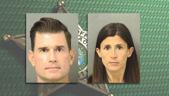 Tracy y Timothy Ferriter, de 46 años de edad, fueron detenidos por la policía de Florida y acusados del delito de “abuso infantil agravado”.