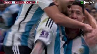 Golazo de Argentina: la definición de Enzo Fernández en el 2-0 contra México en Qatar 2022 | VIDEO