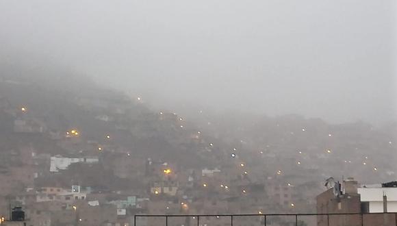 La temperatura en Lima ha ido en descenso en los últimos meses. (Foto: Senamhi)
