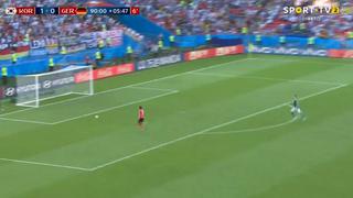 Alemania vs. Corea del Sur: el segundo gol de los asiáticos que selló la eliminación del campeón
