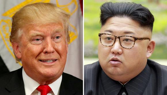 El presidente de Estados Unidos, Donald Trump, y el líder de Corea del Norte, Kim Jpng-un. (Foto: Reuters)