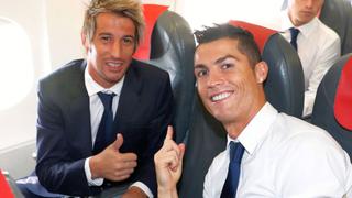 Real Madrid llegó a Alemania con un Cristiano Ronaldo sonriente