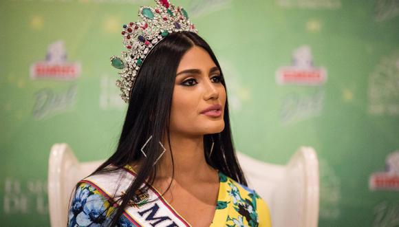 "Las mujeres merecemos respeto", afirmó la Miss Venezuela, Sthefany Gutiérrez, una joven estudiante de derecho de 18 años.