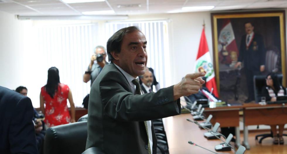 El congresista Yonhy Lescano reiteró que existe un complot en su contra. (Foto: Rolly Reyna / GEC)