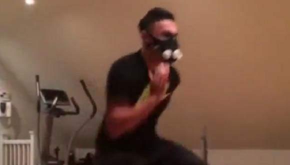Arsenal: el crack que se entrena con la máscara de Bane