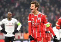Bayern Munich vs Besiktas: resultado, resumen y los 5 goles por la Champions League