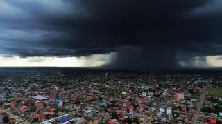 Madre de Dios: densa nubosidad se formó sobre  Puerto Maldonado y Tambopata | FOTOS