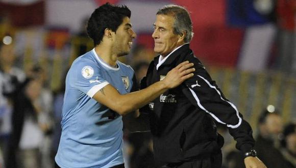 Luis Suárez es el goleador histórico de la selección de Uruguay, con 65 anotaciones. (Foto: AFP)