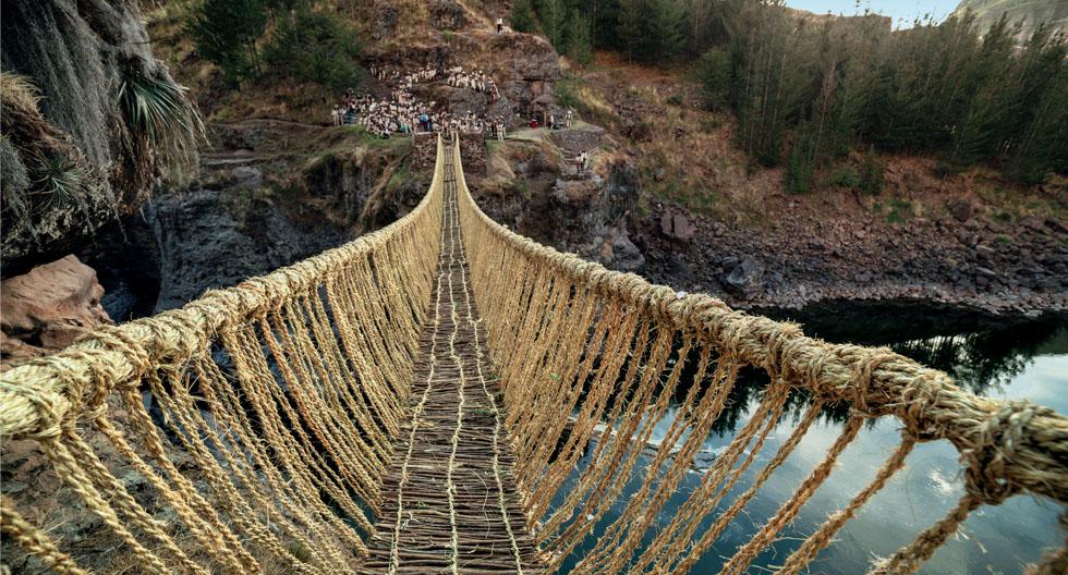 El puente de Q’eswachaka se encuentra a 180 km al sur de Cusco. (Foto: Enrique Nordt / PromPerú)