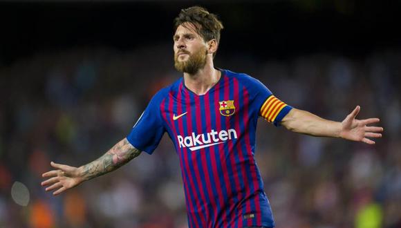 Lionel Messi colocó el 2-0 parcial del Barcelona vs. Eibar por la Liga española. Con ello, el argentino alcanzó los 400 goles en el torneo (Foto: AFP)