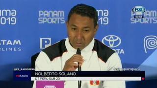 Nolberto Solano tras eliminación de Perú de Lima 2019: "Nos jugó en contra la paciencia" | VIDEO