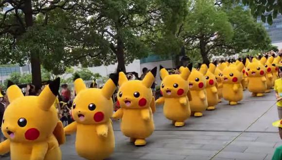 Cientos de Pikachú marcharon por las calles de Japón [VIDEO]