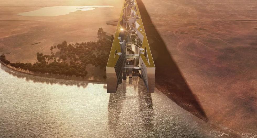 The Line | Arabia Saudita | Mirror Line: Cómo será el impresionante edificio de 120 kilómetros de largo para 9 millones de personas que Arabia Saudita quiere construir en medio del desierto |