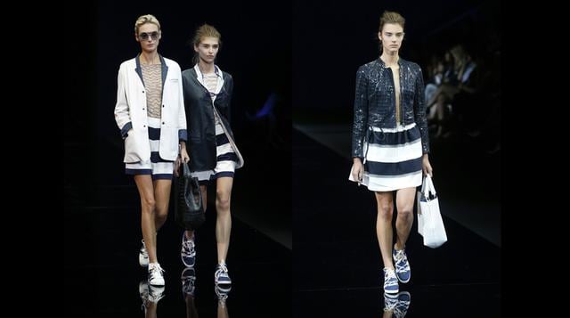 Semana de la Moda de Milán: Armani sigue en el período azul - 7
