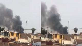 Callao: incendio moviliza a ocho unidades de los bomberos