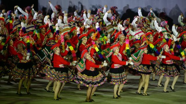 Ceremonia de clausura de Lima 2019. (Foto: Jesús Saucedo/ El Comercio)