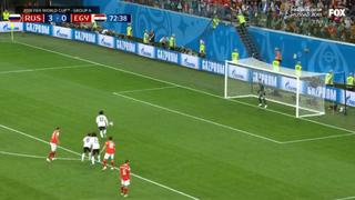 Rusia vs. Egipto: Mohamed Salah anotó de penal en duelo por Mundial 2018