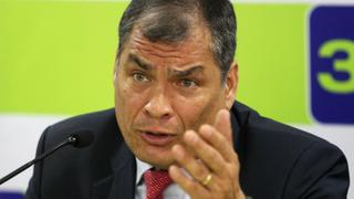 Correa: Moreno busca un "presidencialismo absoluto" en Ecuador