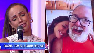 Paloma Fiuza llora desconsoladamente al ver emotiva imagen de su padre que falleció de COVID-19 en Brasil