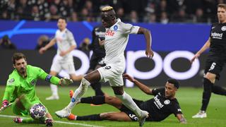 Napoli 2-0 Frankfurt: resumen y goles por Champions League