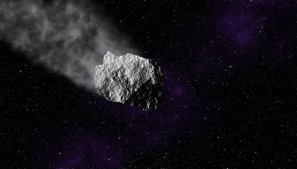 Imagen referencial de un asteroide. (Foto: Pixabay)