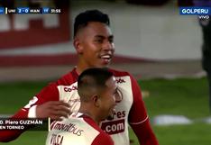 Gol de Piero Guzmán para el 2-0 de Universitario vs. Mannucci | VIDEO