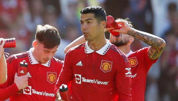 Cristiano Ronaldo jugó 128 minutos en la temporada con Manchester United. (Foto: Reuters)