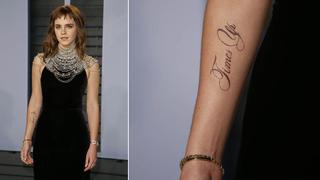 Emma Watson respondió ante críticas por tatuaje con error ortográfico