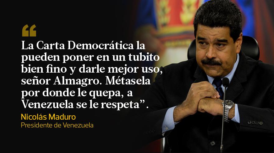 Nicolás Maduro y sus duras frases contra otros políticos - 1