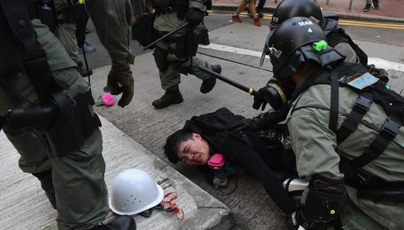 Tensión en Hong Kong en vísperas de un Día Nacional de China “muy peligroso”. Foto: Archivo de AFP