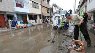 VMT: así quedaron las calles tras aniego por colapso de desagüe