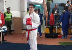 Israel Aco le da plata al Perú en karate de los Juegos Suramericanos 