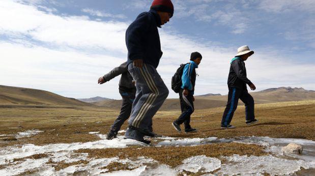 Según el Servicio Nacional de Meteorología e Hidrología (Senamhi) los termómetros marcaron 14 grados bajo cero, una de las temperaturas más bajas en lo que va de la semana (Foto: archivo)