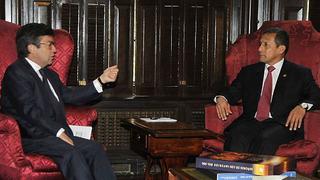Ollanta Humala se reunió con el titular del BID en Nueva York