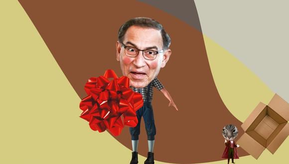 “Podría suceder en esa medida que las dos grandes renovaciones o reformas que agitó delante de nuestros ojos el presidente Vizcarra –la del sistema de justicia y la de la calidad del ejercicio legislativo– terminasen siendo una decepción”. (Ilustración: Mónica González).