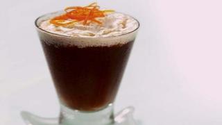 Receta de café a la naranja