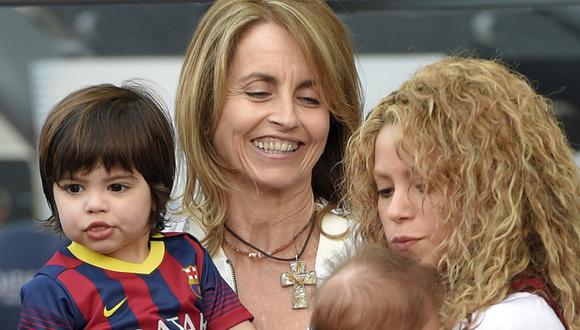 Shakira y Monserrat Bernabéu no habrían tenido una muy buena relación (Foto: AFP)