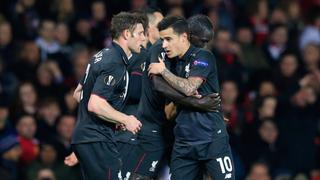 Liverpool a cuartos de Europa League: empató 1-1 con Manchester