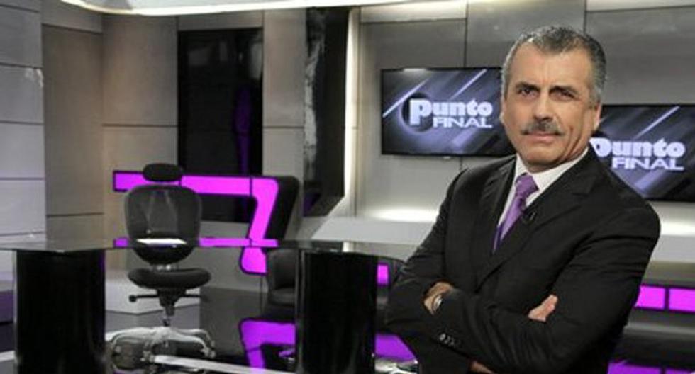 El periodista Nicolás Lúcar no se presentó el domingo a conducir el programa \"Punto Final\". (Foto: Latina)