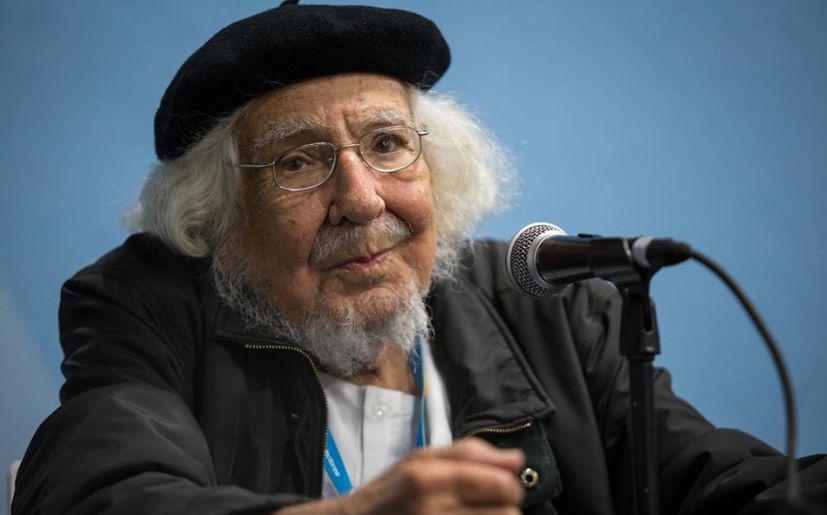 El poeta nicarag&uuml;ense Ernesto Cardenal fue uno de los homenajeados. (Foto: @FILGuadalajara)
